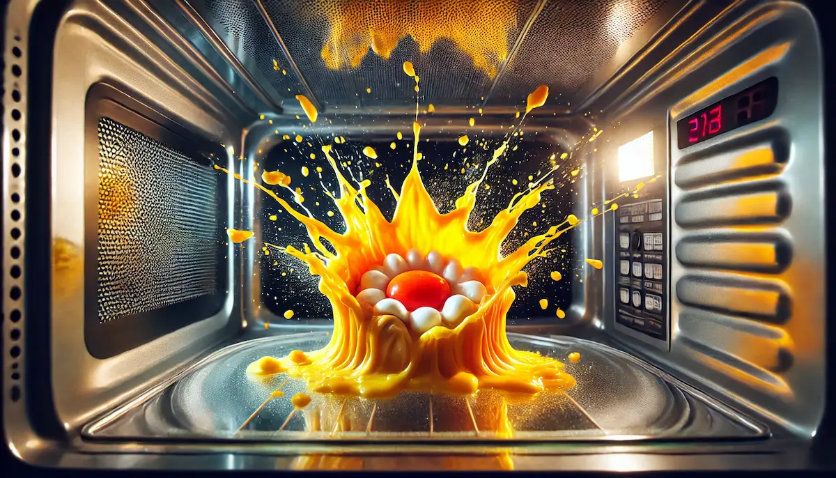 Microwave Egg Yolk Cake